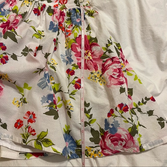 Girls childrens place flare dress size 8 floral Easter print - Picture 5 of 6